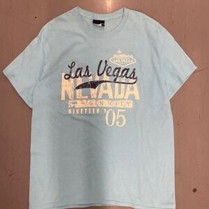 Vintage Las Vegas Nevada sin city tee in‎ sick font